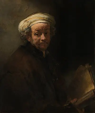 Self-Portrait as the Apostle Paul Rembrandt